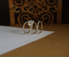 Zaimond Our Lab Created Engagement Ring with Eternity Two Band In 18k Yellow Gold