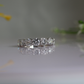 Zaimond 0.25 CT Each Pear Cut Lab Grown Diamond Alternate Band